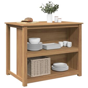 Keukenkast Panama 112x77x90 cm massief grenenhout