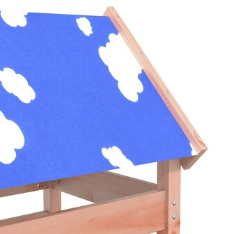 Speeltoren 85x52,5x239 cm massief douglashout