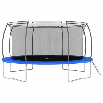 Trampolineset rond 150 kg 460x80 cm