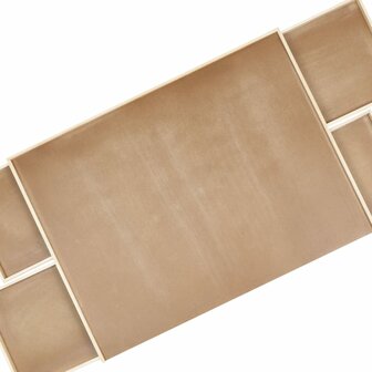 Puzzeltafel met 4 lades 76x57x4,5 cm hout
