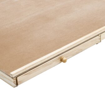 Puzzeltafel met 4 lades 76x57x4,5 cm hout