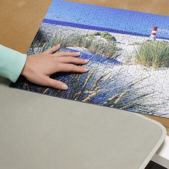 Puzzeltafel met 4 lades 76x57x4,5 cm hout