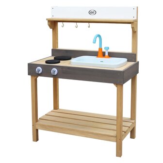 Zand- en waterspeelkeuken Rosa medium bruin