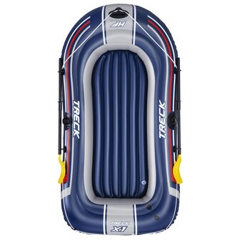 Hydro-Force Opblaasboot met pomp en roeispanen blauw