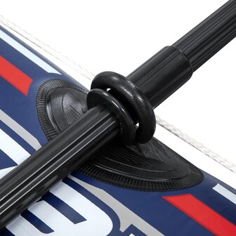 Hydro-Force Opblaasboot met pomp en roeispanen blauw