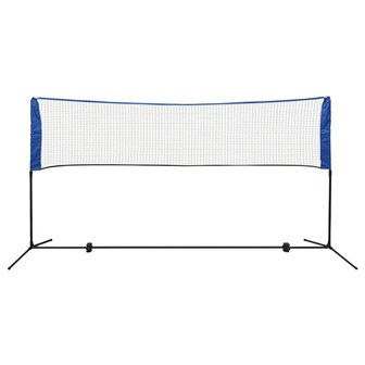 Badminton net met shuttles 300x155 cm