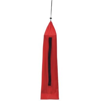 Campingbed 180x60x19 cm oxford stof en staal rood
