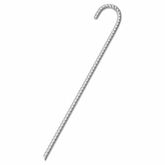 Tentharingen 6 st &Oslash;12 mm 41,5 cm gegalvaniseerd staal