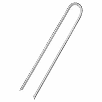 Tentharingen 12 st U-vormig &Oslash;10 mm 37 cm gegalvaniseerd staal