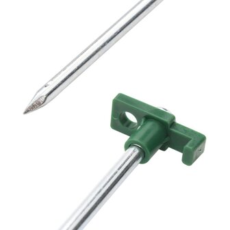 Tentharingen 24 st 7 mm 25 cm gegalvaniseerd staal polypropeen