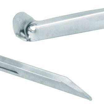 Tentharingen 24 st &Oslash;20 mm 17 cm gegalvaniseerd staal