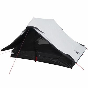Tent 2-persoons waterdicht verduisterend stof wit