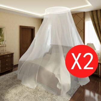 Muggennetten 2 st rond 56x325x230 cm