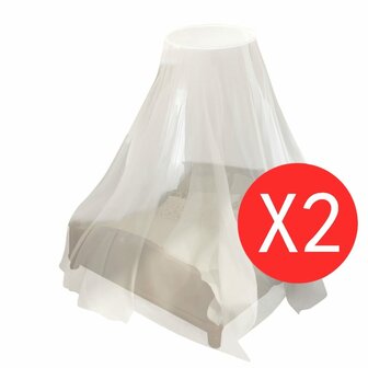Muggennetten 2 st rond 56x325x230 cm
