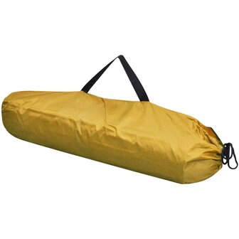 Kampeertoilet met tent draagbaar 10 + 10 L