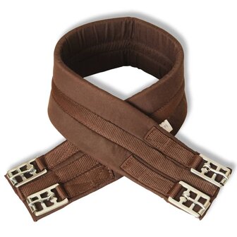 Echt lederen paardrijzadel 16&amp;quot; 14 cm (5-in-1 set, bruin)