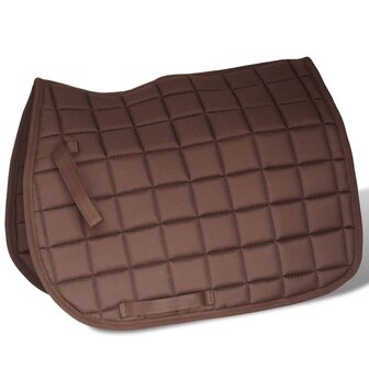 Echt lederen paardrijzadel 16&amp;quot; 14 cm (5-in-1 set, bruin)