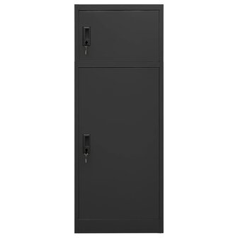 Zadelkast 53x53x140 cm staal antracietkleurig