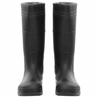 Regenlaarzen maat 46 PVC zwart