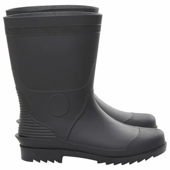 Regenlaarzen maat 46 PVC zwart