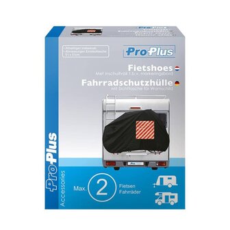 Fietshoes voor 2 fietsen voor trekstangrek