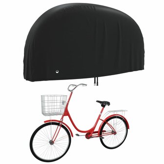 Fietshoes 200x70x110 cm 190T oxford zwart