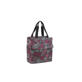 Fietstas Cosmos 15 L grijs en rood