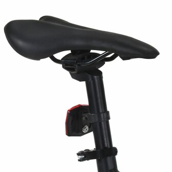 Fiets met vaste versnelling 700 c 51 cm zwart en blauw