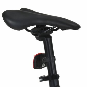 Fiets met vaste versnelling 700 c 55 cm zwart en blauw