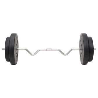 Halterset met gewichten 90 kg
