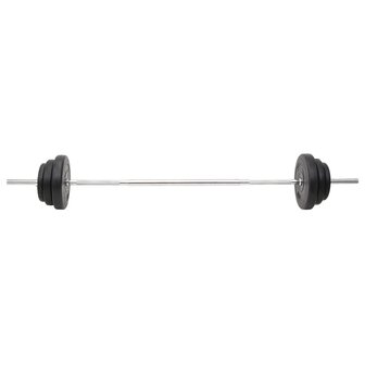 Halterset met gewichten 90 kg