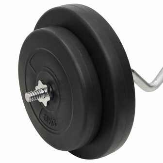 Halterset met gewichten 90 kg