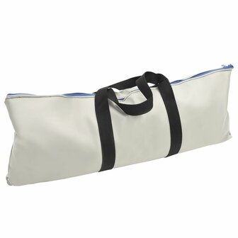 Gymnastiekmat met pomp opblaasbaar 100x100x10 cm PVC groen