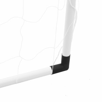 Kindervoetbaldoel met doelmat en bal 182x62x118 cm