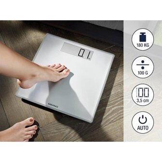 Personenweegschaal Style Sense Comfort 100 180 kg wit 63853