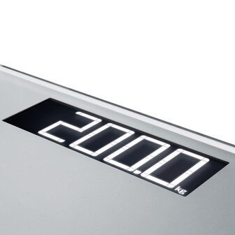 Personenweegschaal Style Sense Comfort 600 200 kg zilver 63864