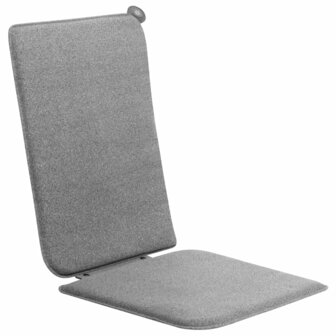 Rugwarmtekussen voor buiten OL 750 grijs