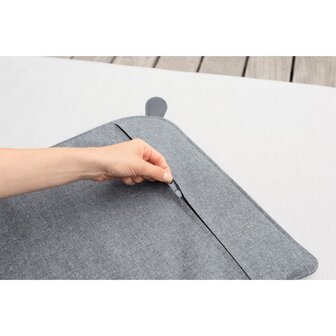 Rugwarmtekussen voor buiten OL 750 grijs