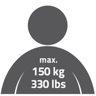 Badkamer transferbank 150 kg wit A0120101