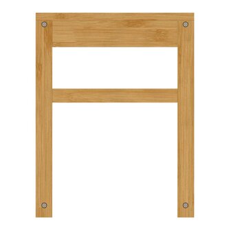 Badkamerkruk 35x35x45 cm bamboe