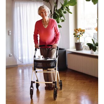 Rollator voor binnen Pit antracietkleurig