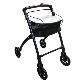Rollator voor binnen Pit antracietkleurig