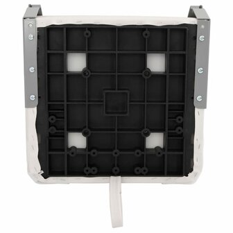 Bootstoelen 2 st inklapbaar met hoge rugleuning 44x38x55 cm