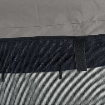 Biminitop 4 bogen met mesh zijwanden 243x(185-198)x137 cm