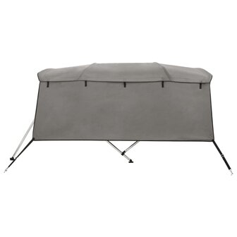 Biminitop 4 bogen met zijwanden 243x(200-213)x137 cm