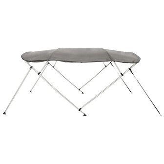 Biminitop 4 bogen met zijwanden 243x(200-213)x137 cm