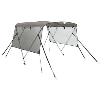 Biminitop 3 bogen met mesh zijwanden 183x(170-182)x137 cm
