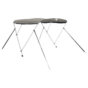 Biminitop 3 bogen met mesh zijwanden 183x(170-182)x137 cm
