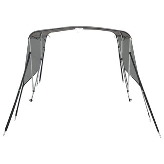 Biminitop 3 bogen met mesh zijwanden 183x(170-182)x137 cm