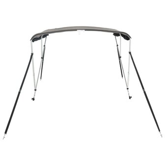 Biminitop 3 bogen met mesh zijwanden 183x(170-182)x137 cm